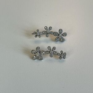 Sterling Silver Climber Earrings